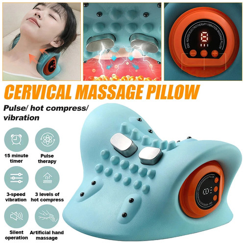 Relaxer pillow with heat - relaxer,